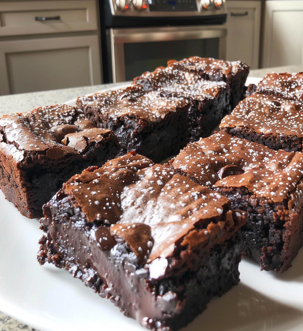 christmas brownies - detail 1