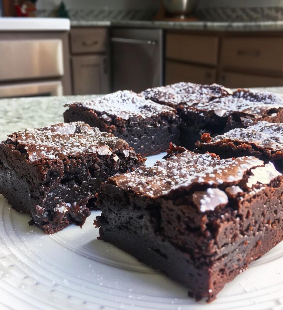 christmas brownies
