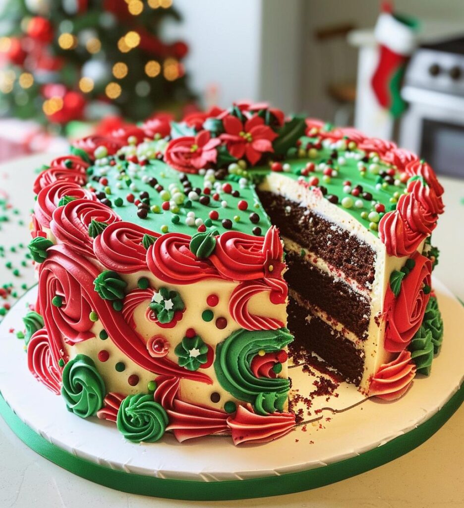 christmas cake designs