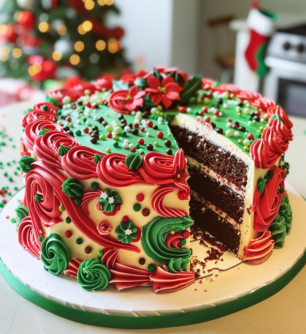 christmas cake designs