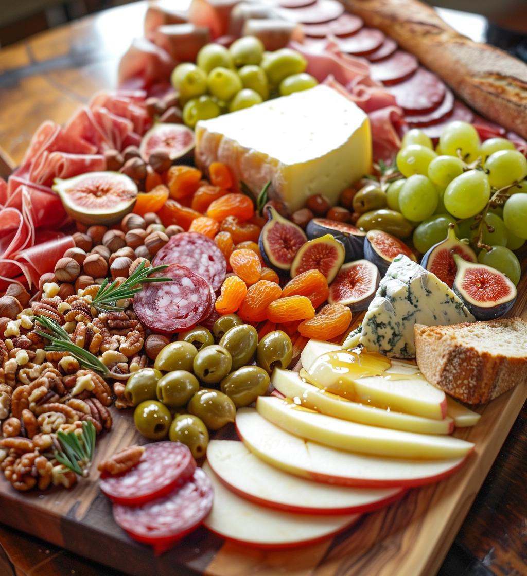 christmas charcuterie - detail 1