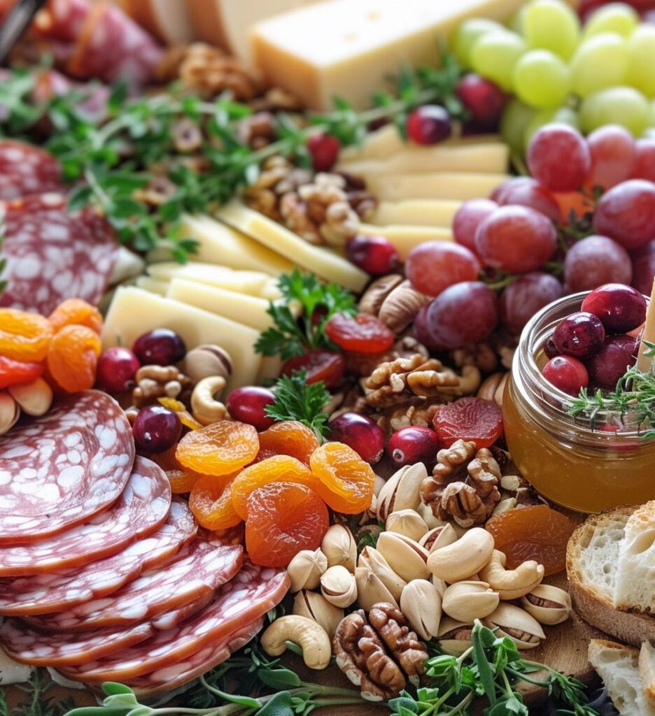 christmas charcuterie board