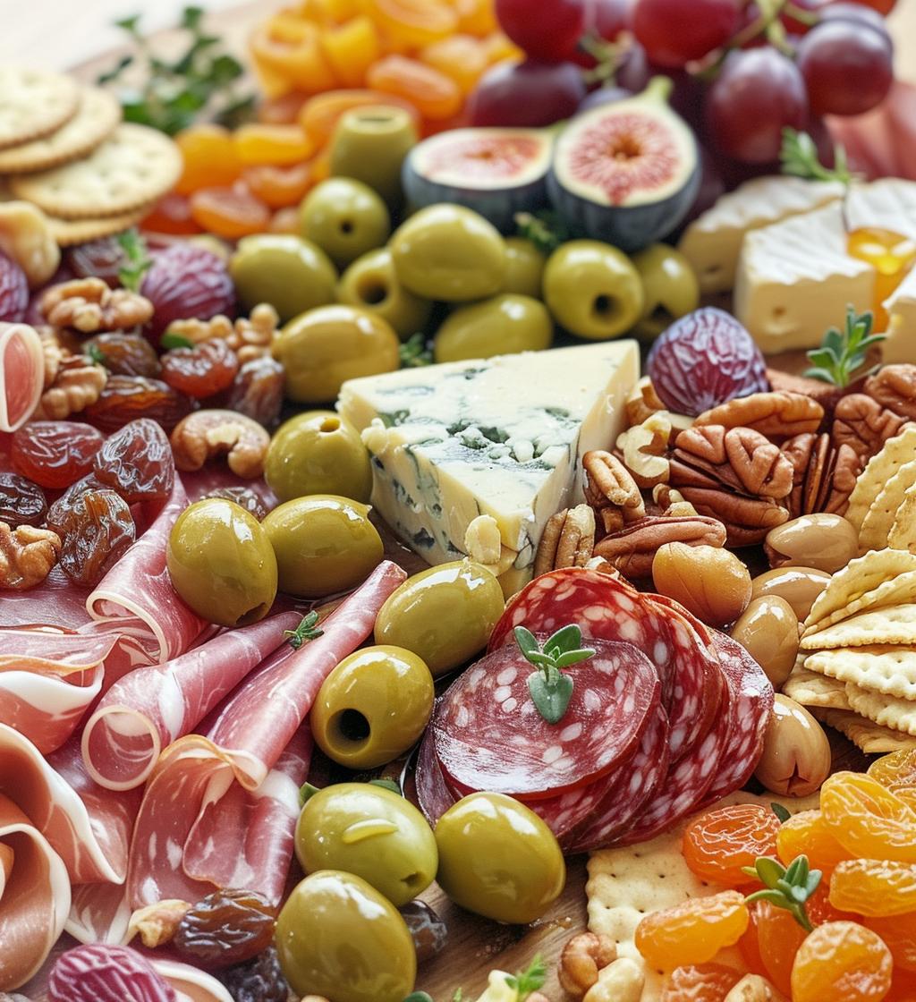 christmas charcuterie board ideas - detail 1