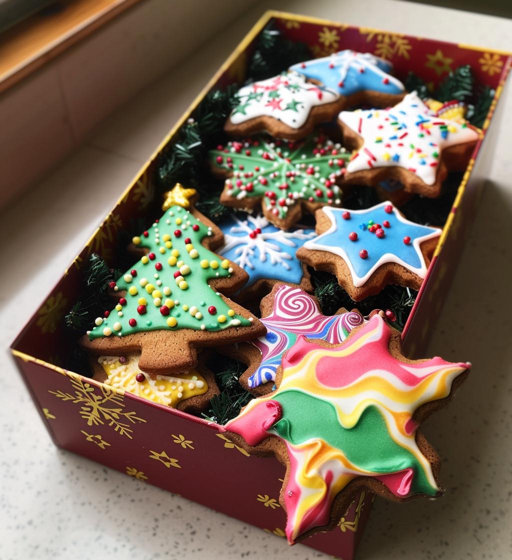 christmas cookie box