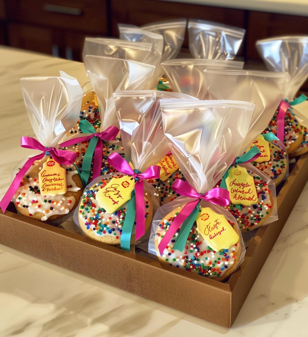 christmas cookies packaging - detail 1