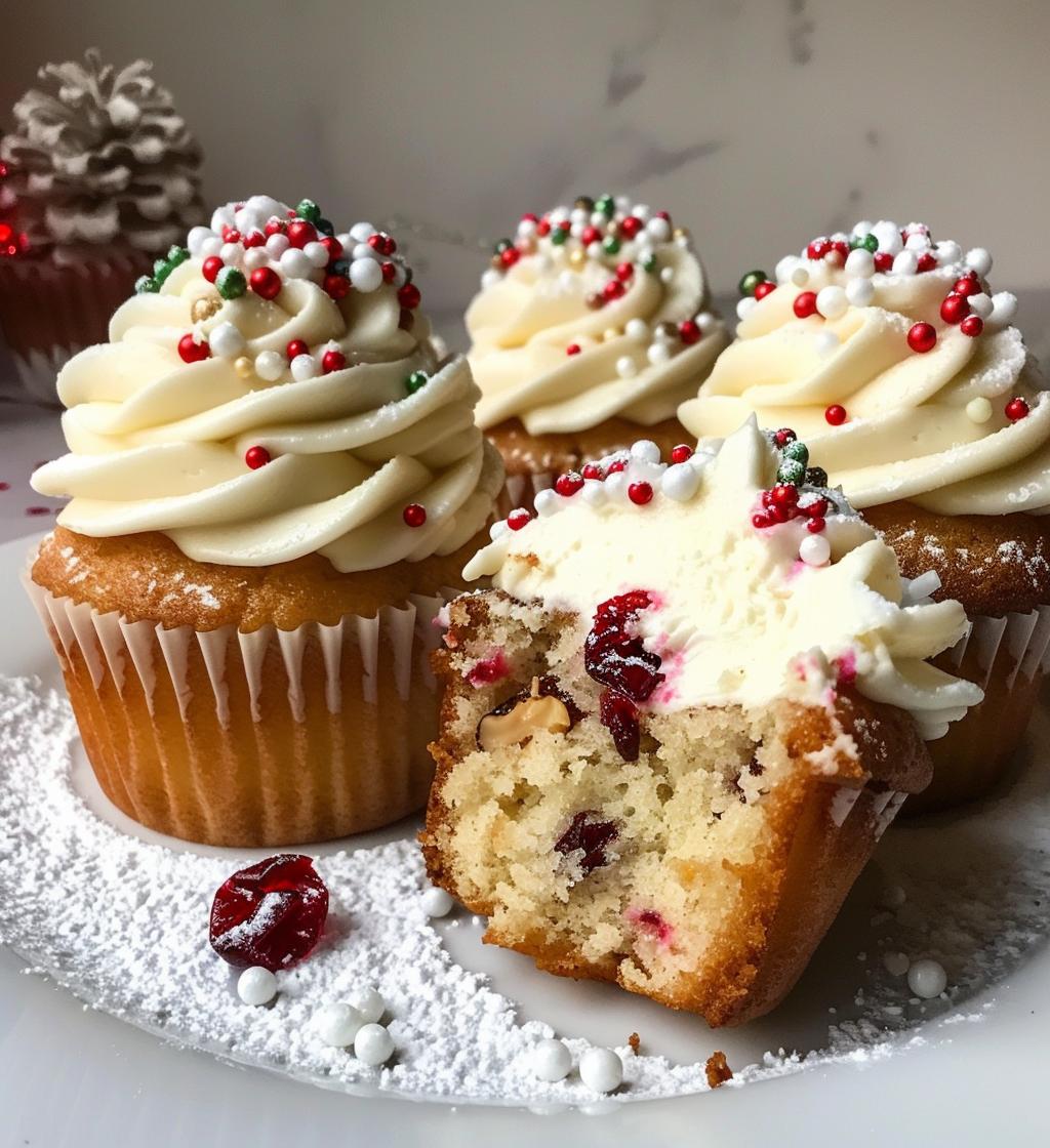 christmas cupcake - detail 1