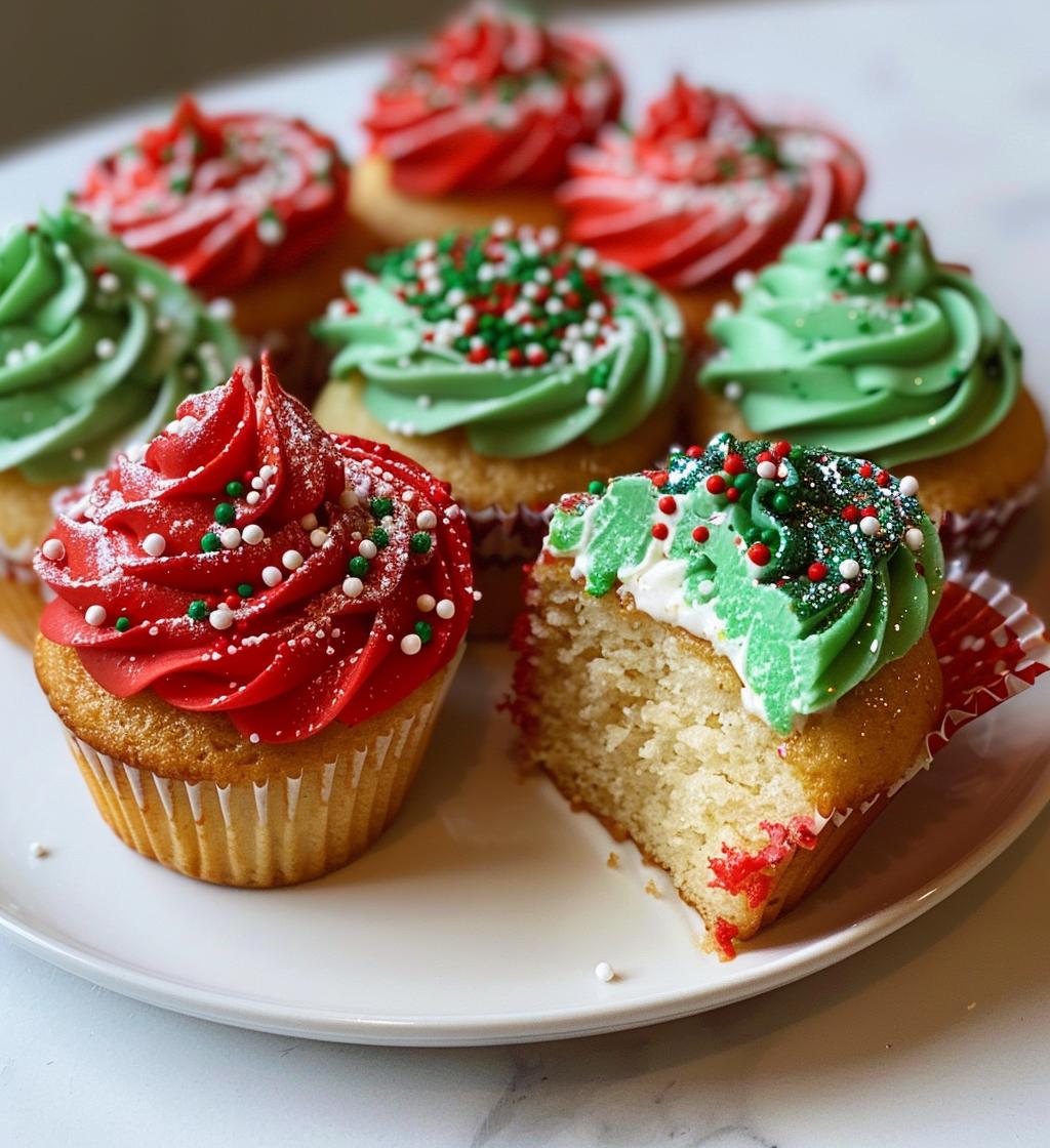 christmas cupcakes decoration