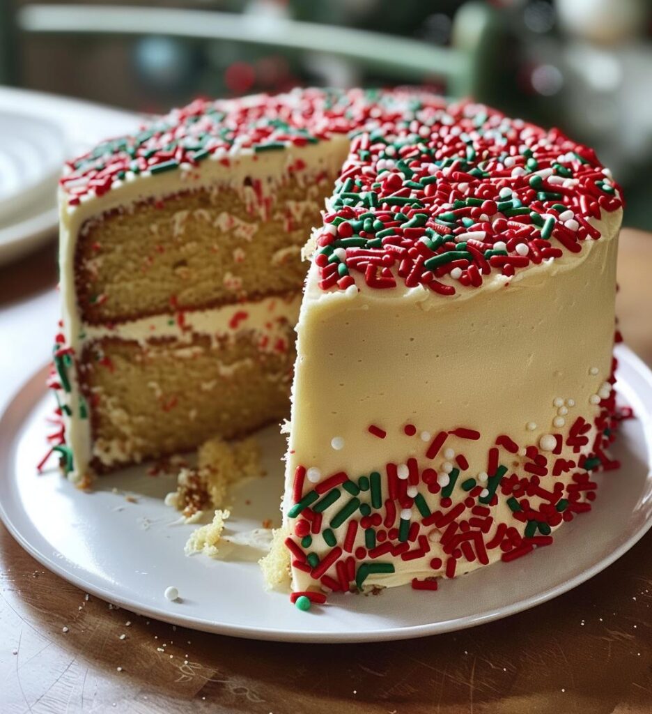christmas dessert table