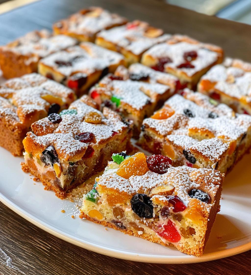 christmas dessert tray