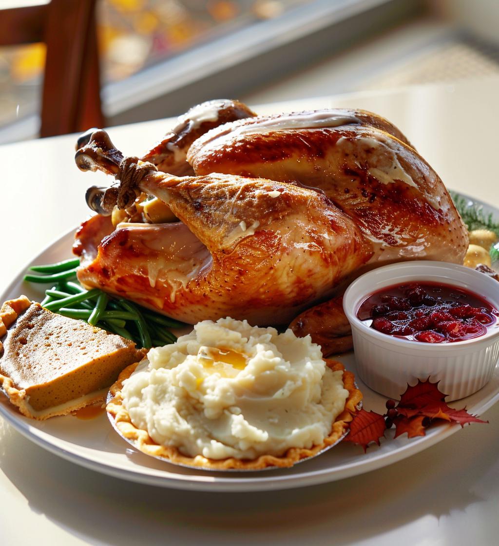 christmas dinner food - detail 1