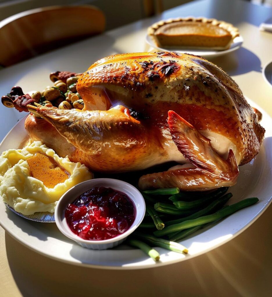 christmas dinner food