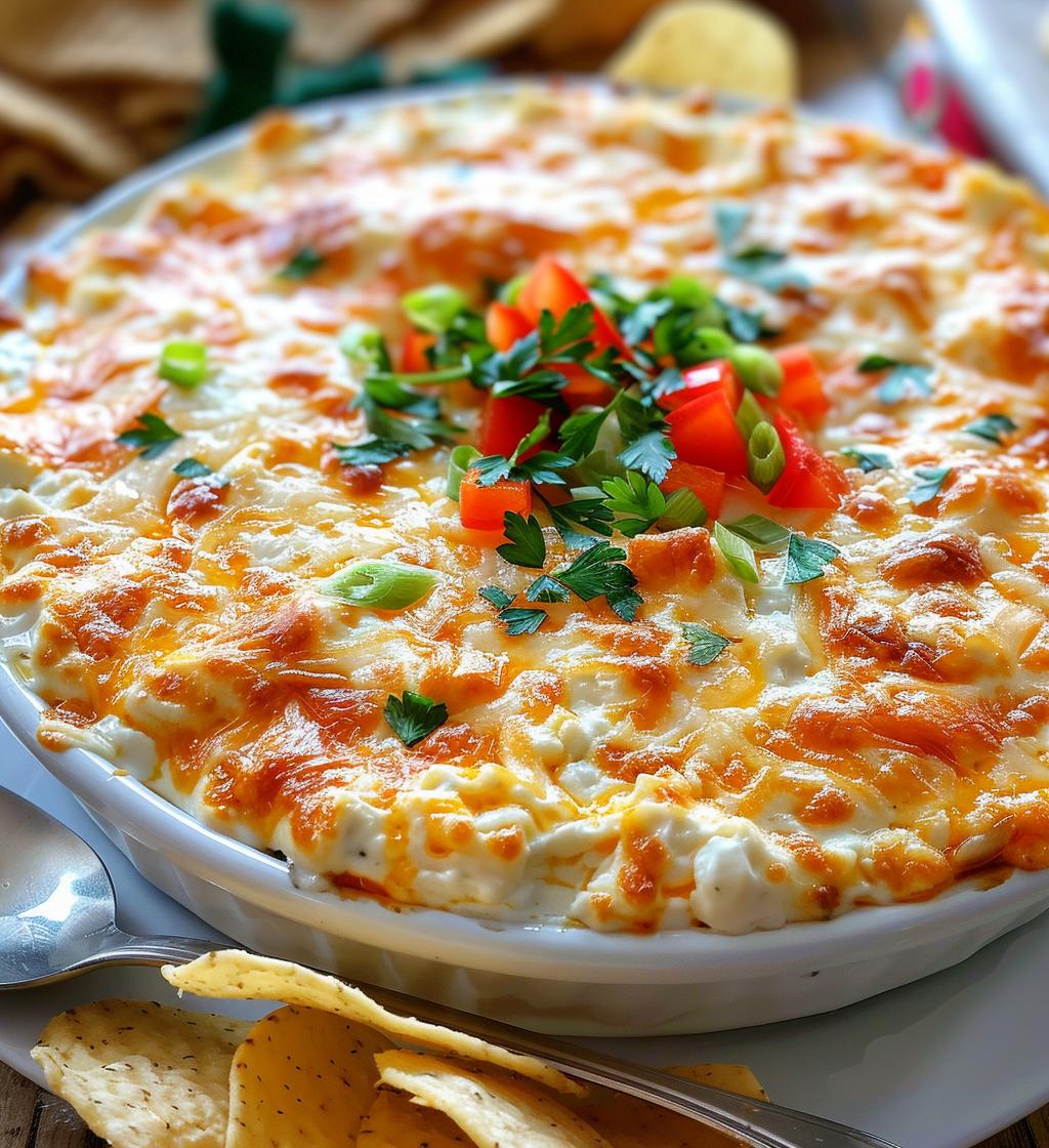 christmas dip - detail 1