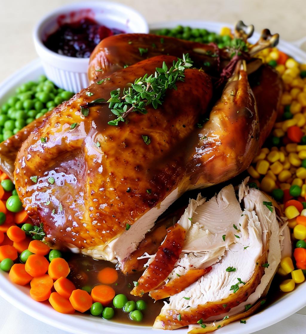 christmas food dinner - detail 1