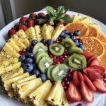 christmas fruit platter
