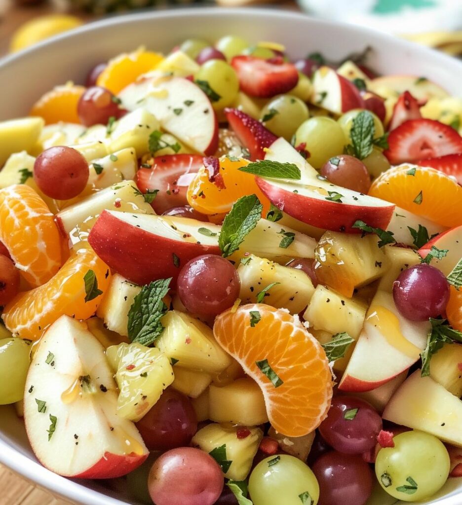 christmas fruit salad