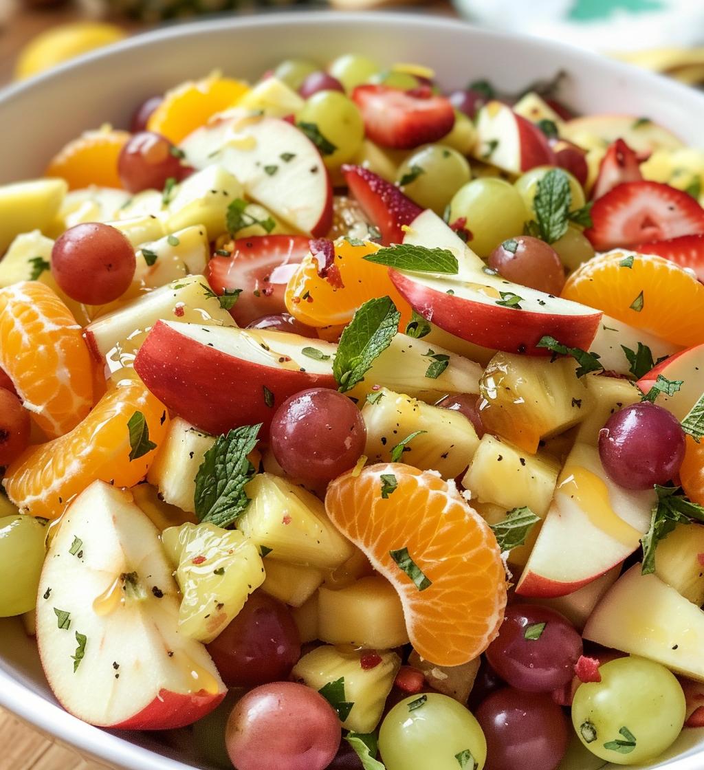 christmas fruit salad