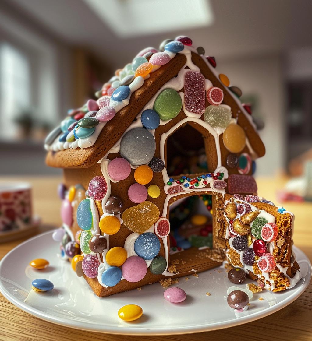 christmas gingerbread house - detail 1