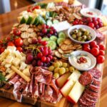 christmas grazing table