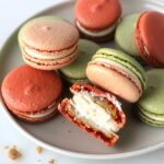 christmas macarons
