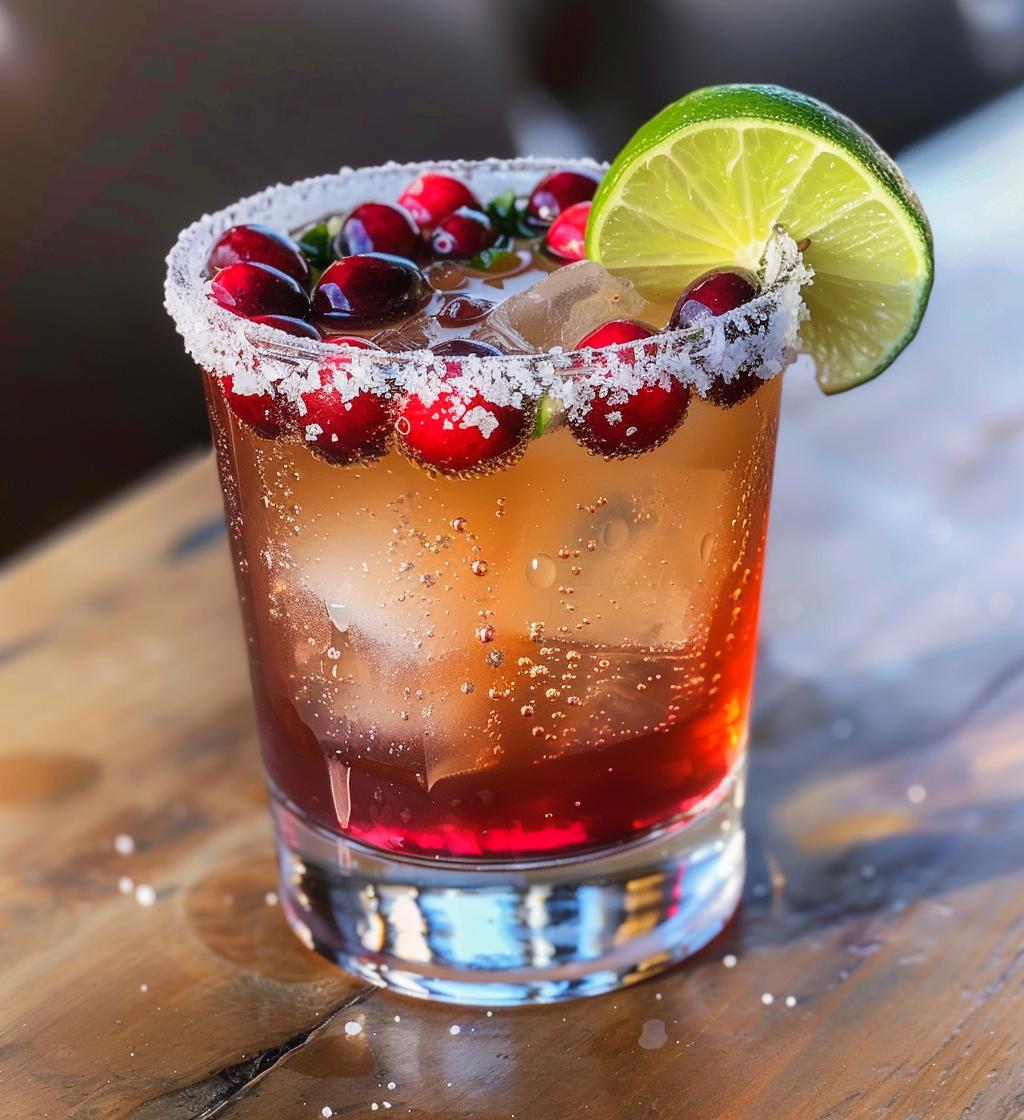 christmas margarita - detail 1