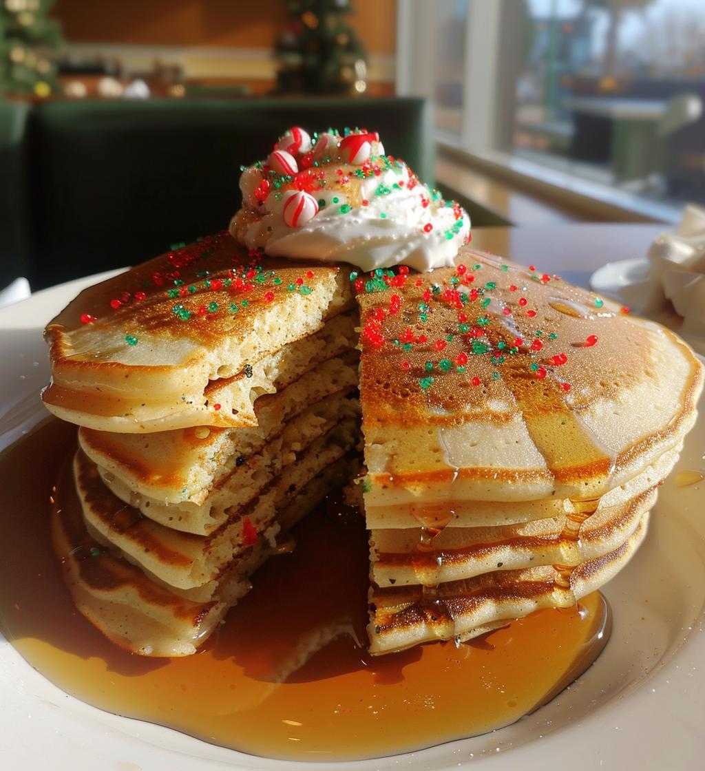 christmas pancakes