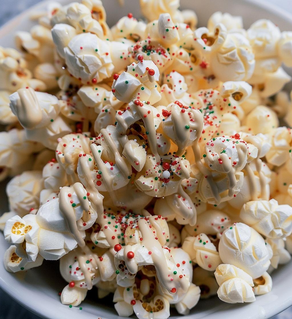 christmas popcorn - detail 1