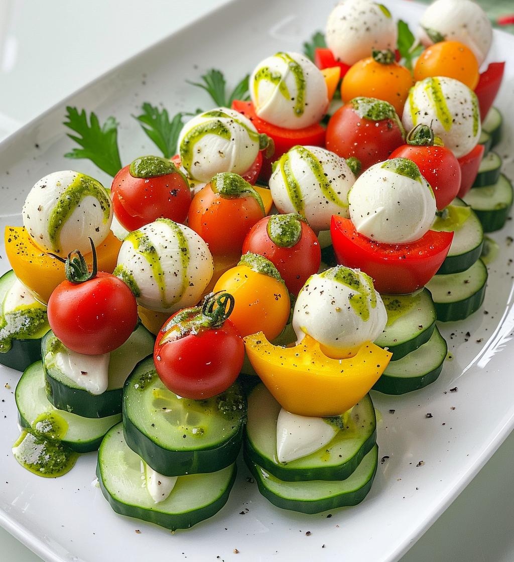 christmas tree appetizers - detail 1