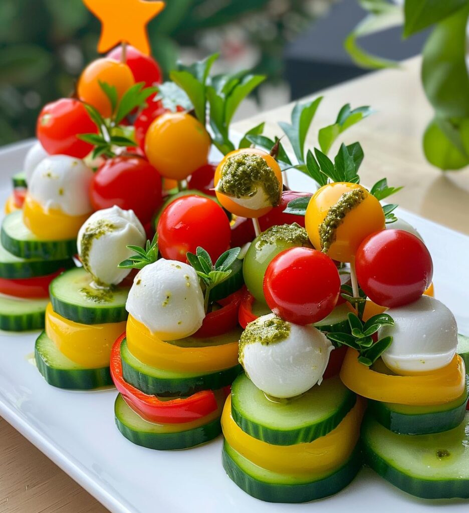 christmas tree appetizers
