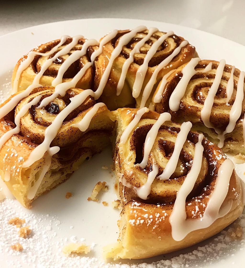 christmas tree cinnamon rolls - detail 1