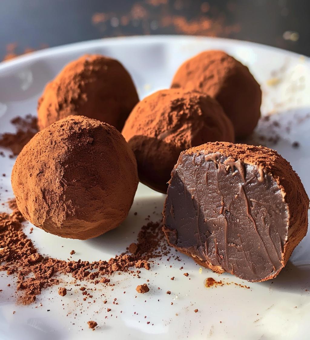 christmas truffles - detail 1