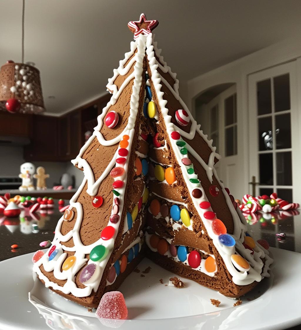 gingerbread christmas tree