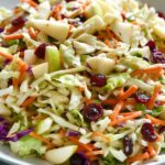 Apple Cranberry Coleslaw