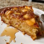 Apple Date Brown Sugar Sponge with Butter Sauce
