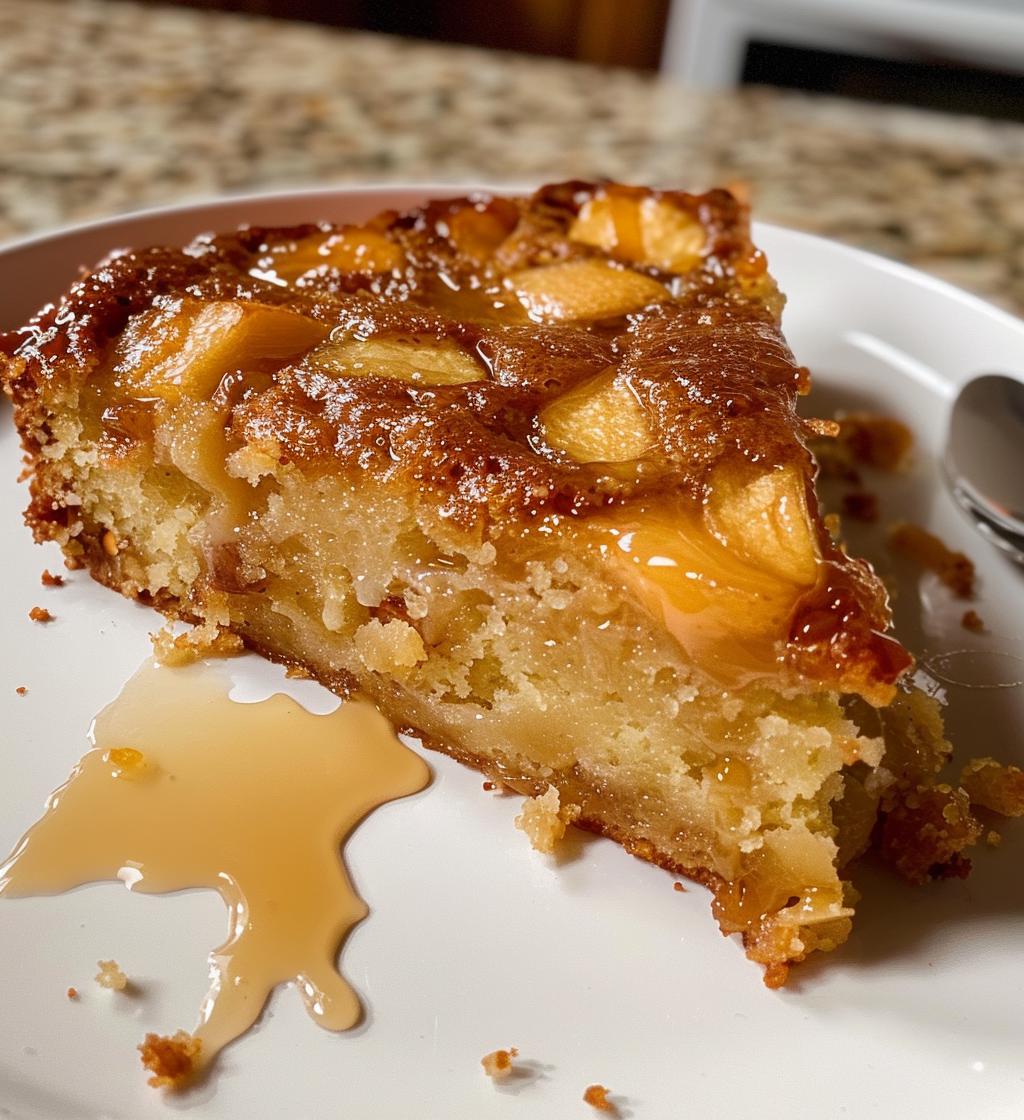 Apple Date Brown Sugar Sponge with Butter Sauce