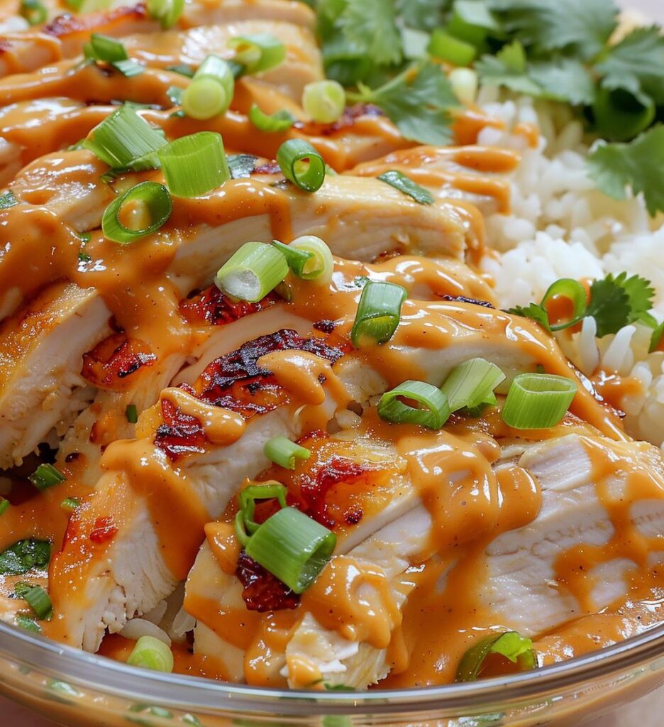 Bang Bang Chicken Rice Bowl