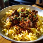 Beef Tips and Noodles