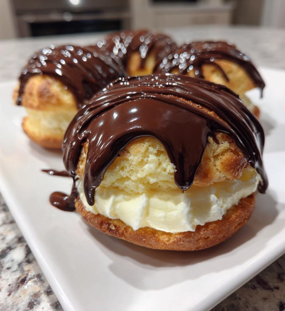 Boston Cream Pie Cookies