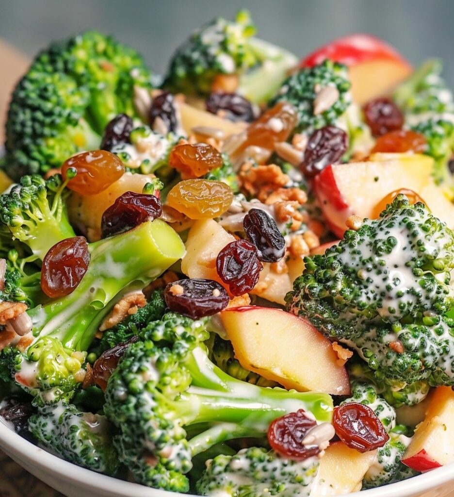 Broccoli Apple Crunch Salad