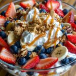 Caramel Crunch Cheesecake Fruit Salad