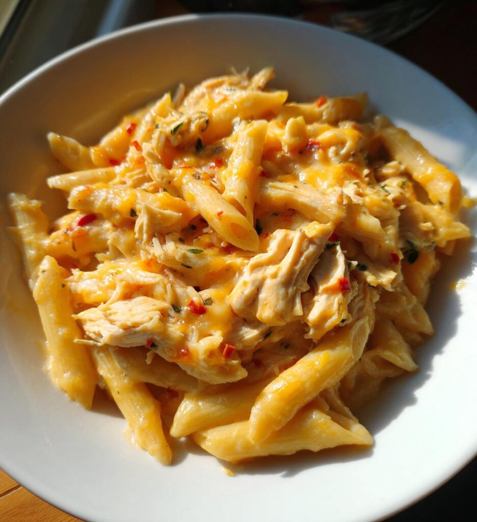 Cheddar Havarti Chicken Pasta
