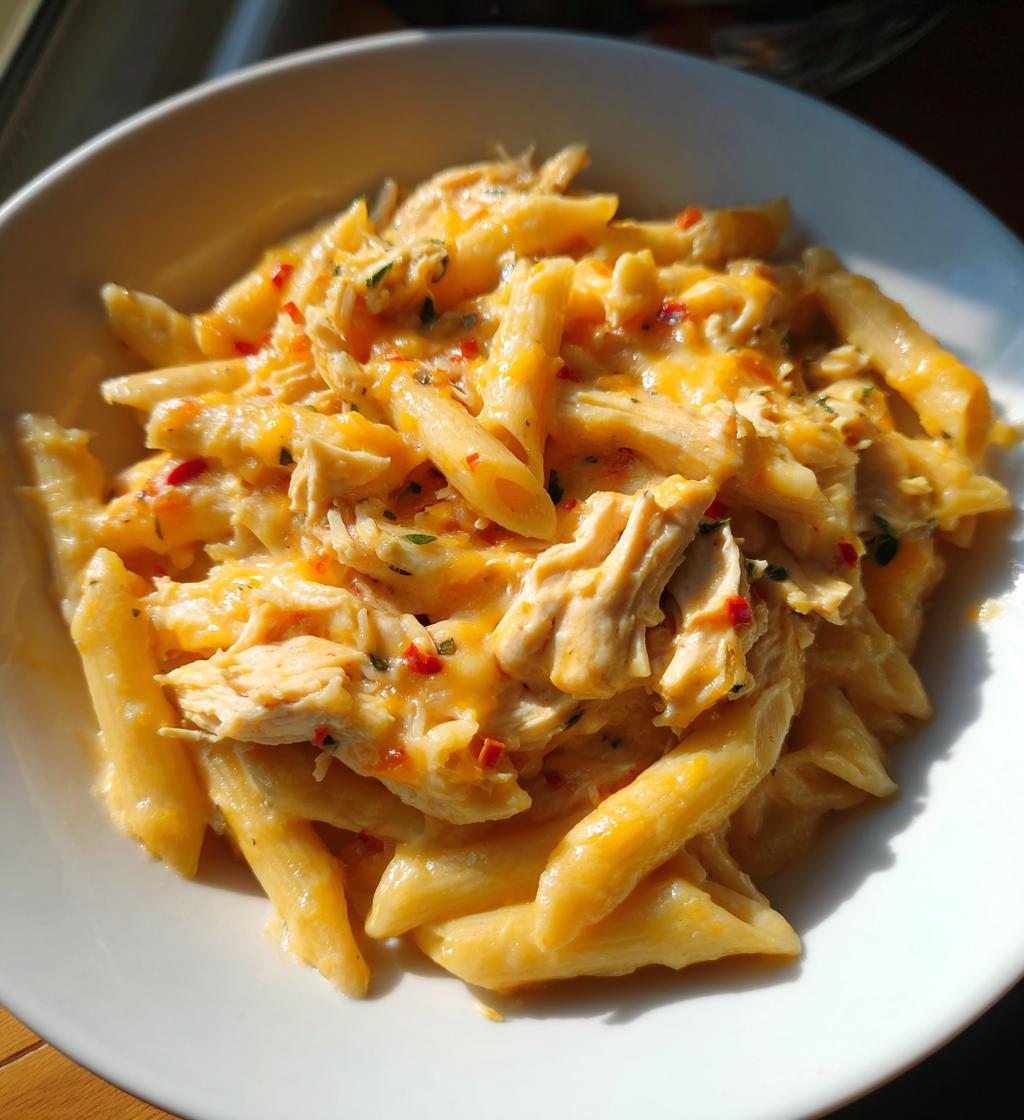 Cheddar Havarti Chicken Pasta