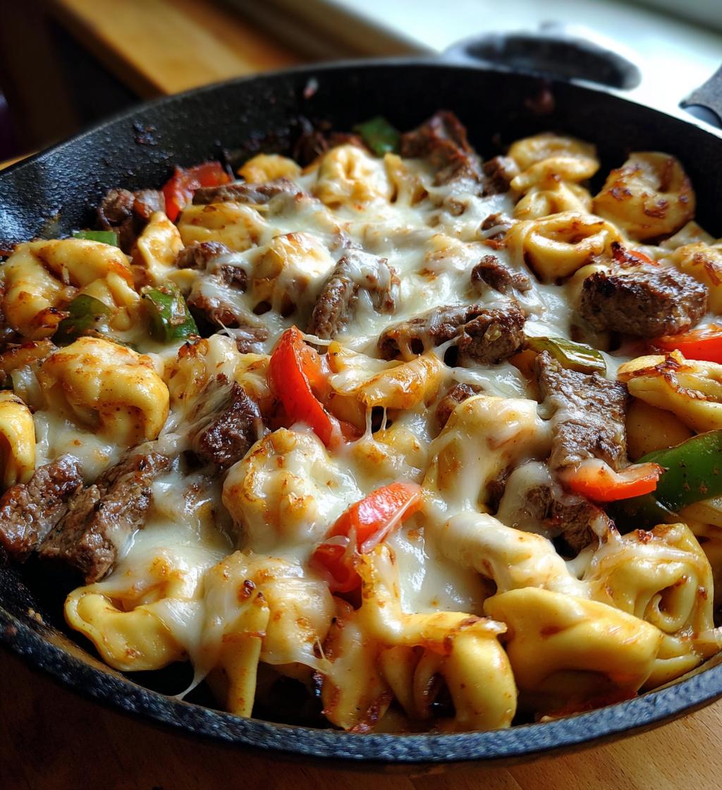 Cheesesteak Tortellini