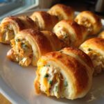 Cheesy Chicken Crescent Rolls