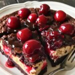 Cherry Cheesecake Brownies