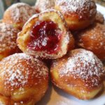 Cherry Doughnut Holes