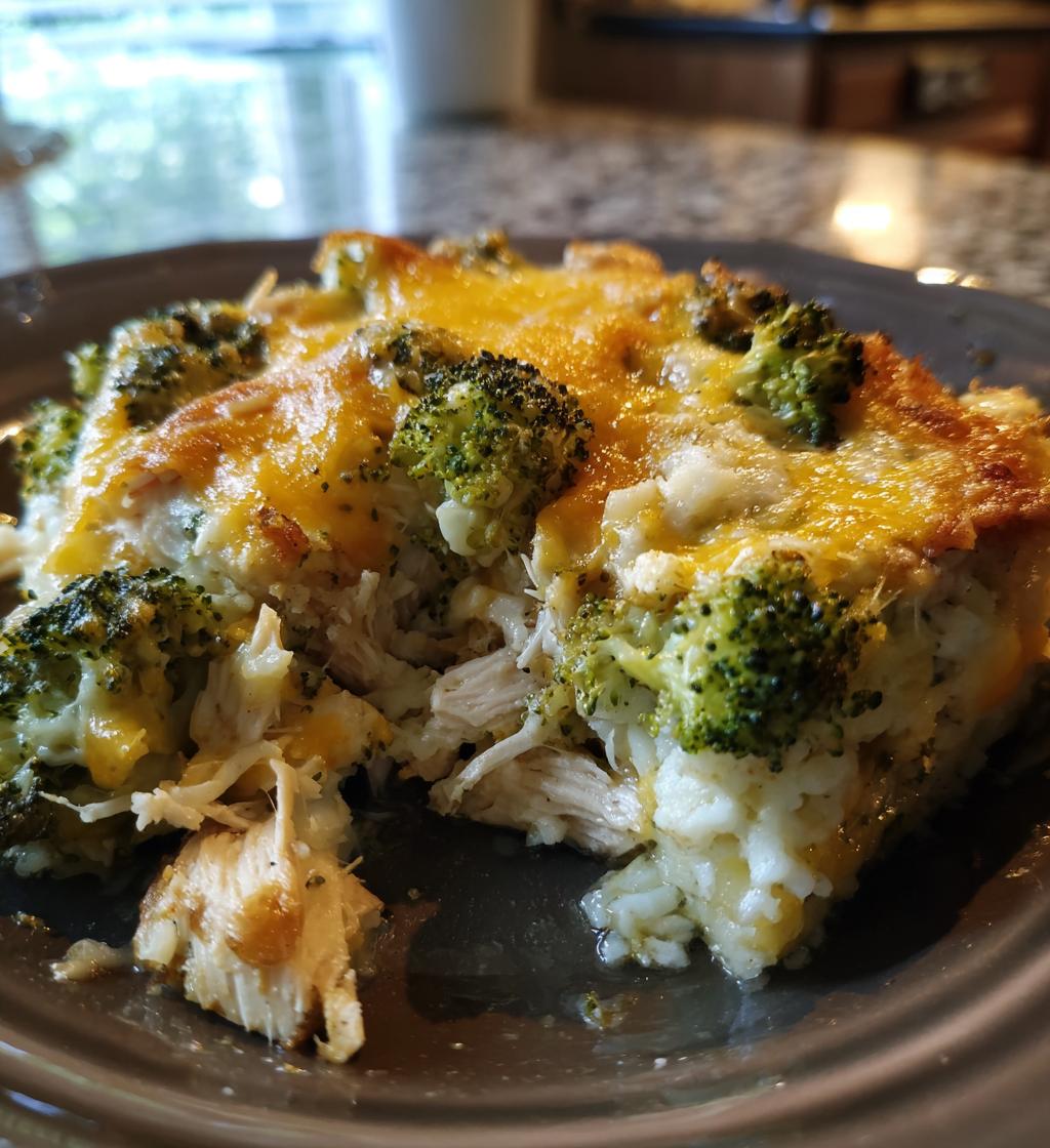 Chicken Cauliflower Rice Casserole