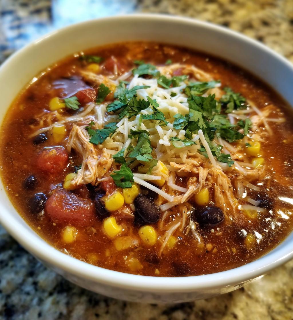 Chicken Enchilada Soup