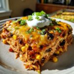 Chicken Taco Casserole