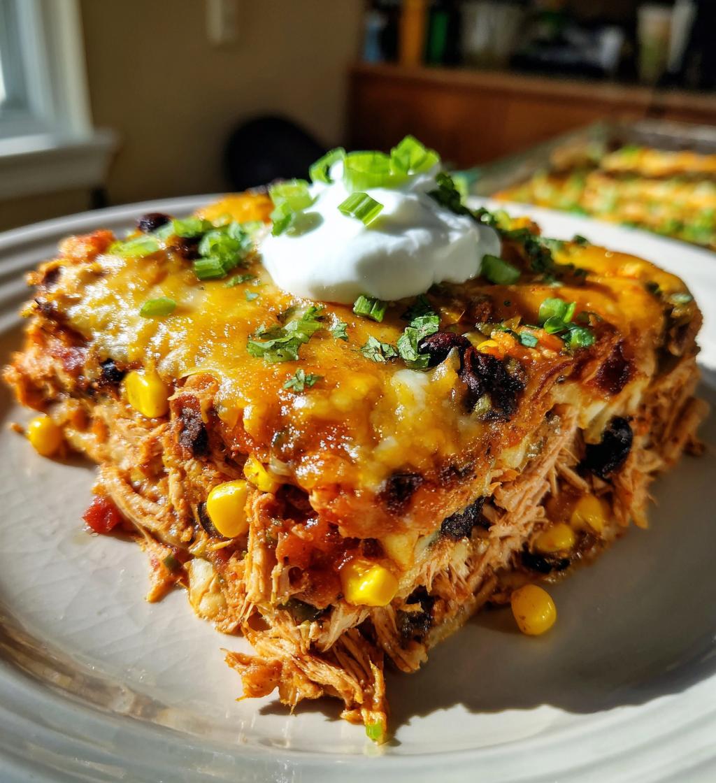 Chicken Taco Casserole