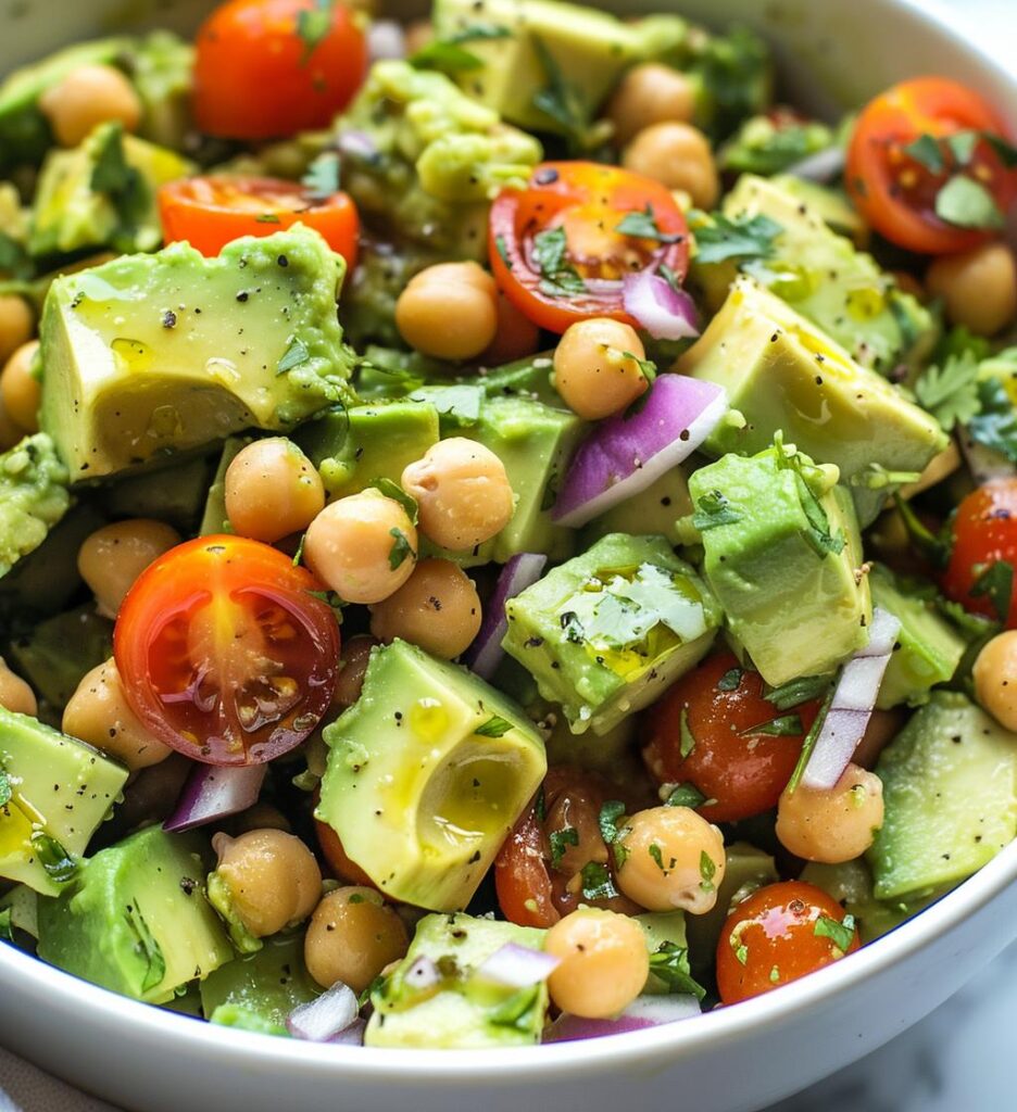 Chickpea Avocado Salad